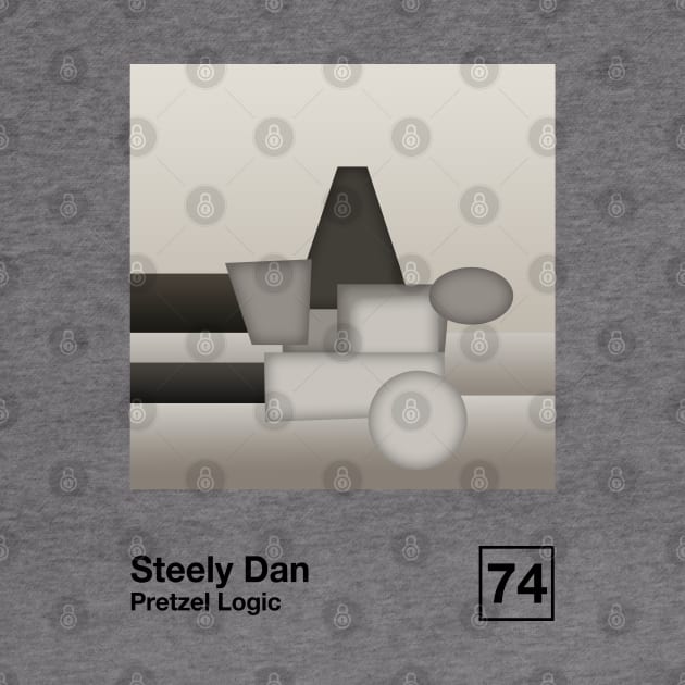 Pretzel Logic / Minimalist Style Graphic Poster Design by saudade